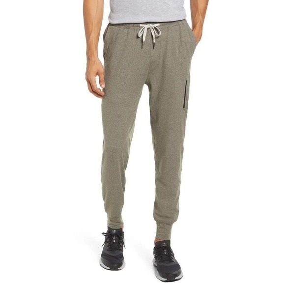 Vintage 1946 Blue Ridge Performance Joggers Sweatpants Olive Heather Green M - Picture 1 of 12